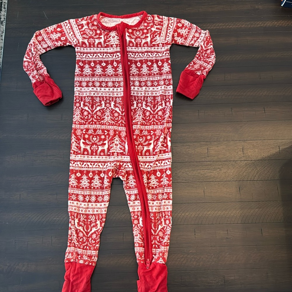 Little Sleepies Reindeer Cheer Zippy